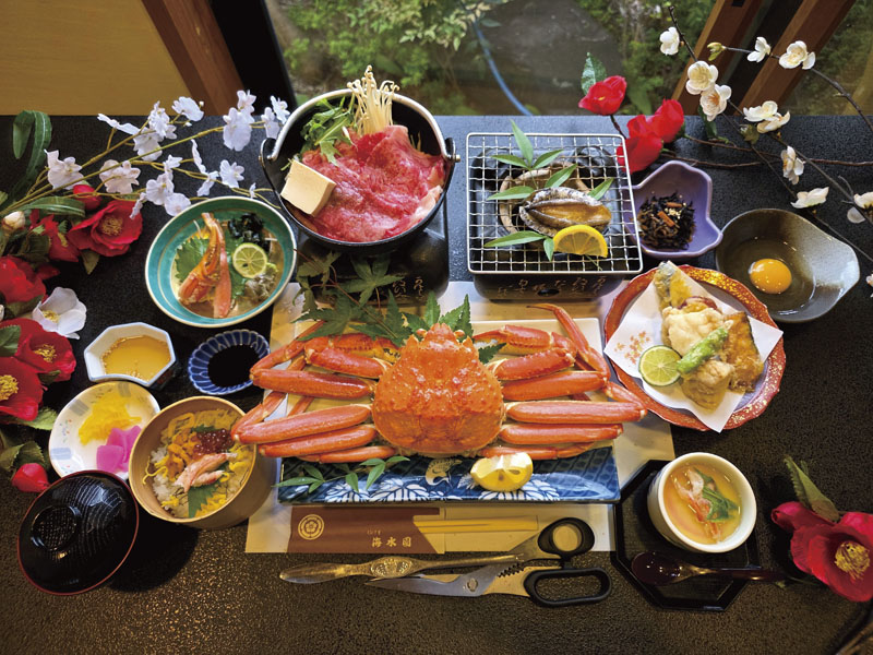 Enjoy snow crab・Ise lobster・Omi beef・eel rice bowl in at Kaisui-en (1-Day) 