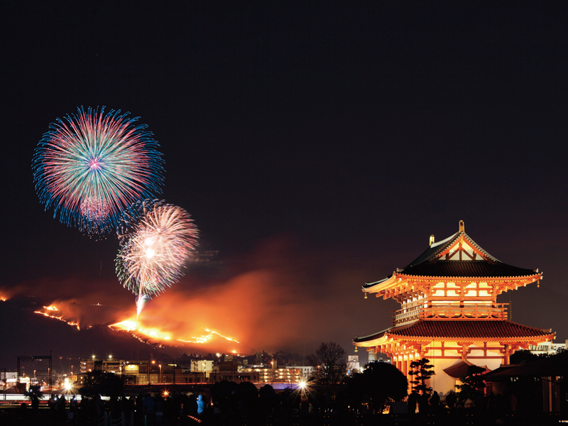 Visit Mt. Wakakusa Yamayaki＆Big Fireworks 2026（1-Day）