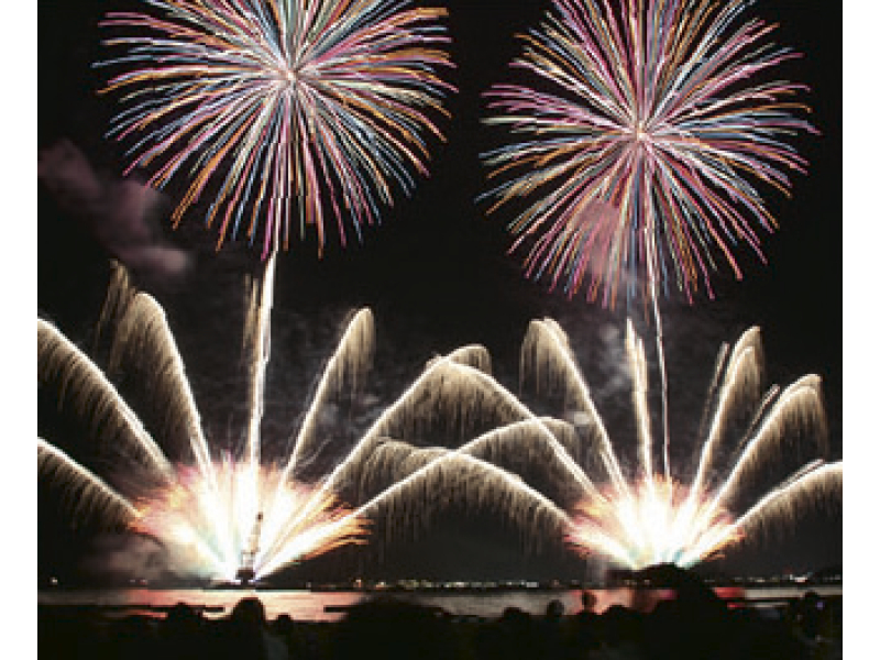 [Departing from/Arriving in Hakata] Beppu Sea of Fire Festival - Summer Fireworks Display - Day Trip