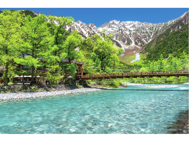 上高地與6種交通工具的立山黑部阿爾卑斯山脈路線之旅 2日遊